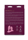 Secrets Rain Rechargeable Silicone Vibrator with Remote Control