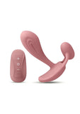 Secrets Echo Rechargeable Silicone G-Spot Vibrator with Clitoral Stimulation and Remote Control