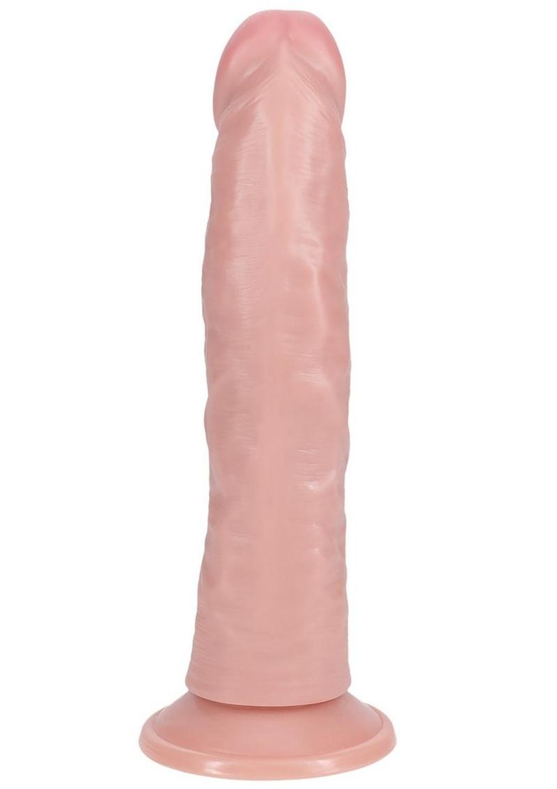 RealRock Vibrating and Rotating Cock Regular Curved 8in