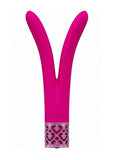 Royal Gems - Dueling Queens - 10 Speed Silicone Rechargeable Vibrator