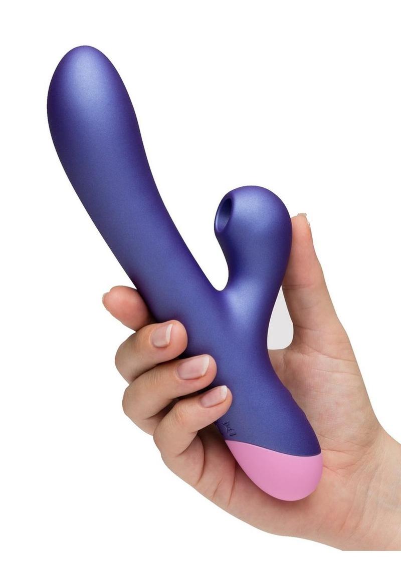 Romp Pulse Rechargeable Silicone Rabbit Vibrator with Pleasure Air - P The Love Store Online Romp Pulse Rechargeable Silicone Rabbit Vibrator with Pleasure Air - P The Love Store Online