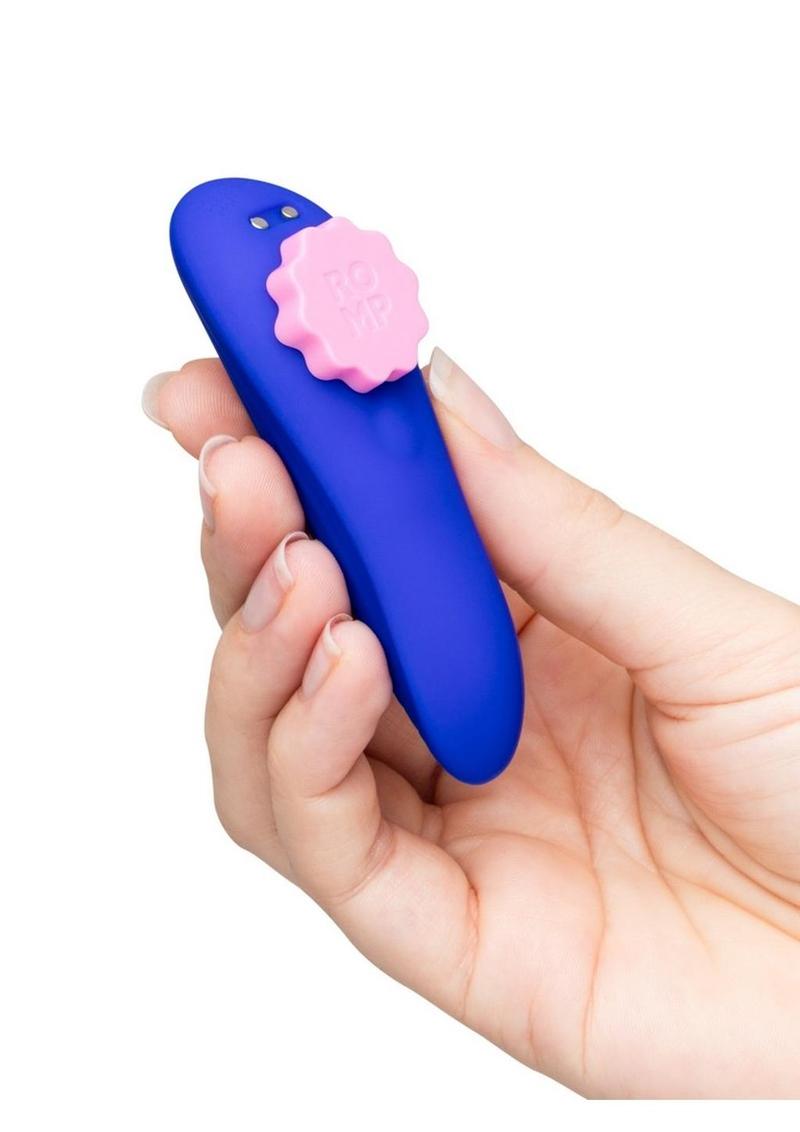 Romp Party Rechargeable Silicone Clitoral Vibrator with Remote - Blue/ The Love Store Online Romp Party Rechargeable Silicone Clitoral Vibrator with Remote - Blue/ The Love Store Online