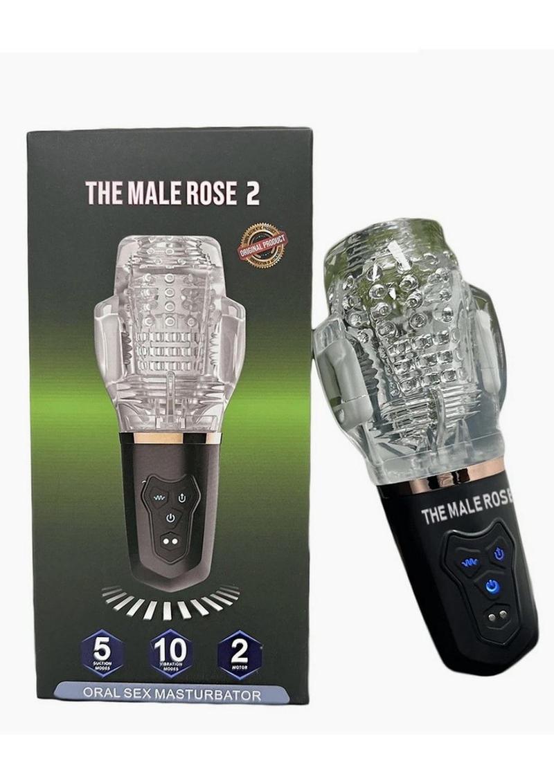 The Male Rose 2 Rechargeable Sucking Masturbator - Black/Clear The Love Store Online The Male Rose 2 Rechargeable Sucking Masturbator - Black/Clear The Love Store Online