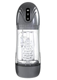 Pumped SonicPull 10 Function Multimedia Enhanced Masturbator - Gun Metal