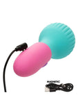 Naughty Bits To The Max Vibrating Rechargeable Silicone Wand