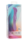 Couture Collection Dual Flickering Rechargeable Silicone Wand