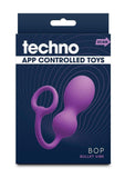 Techno Bop Rechargeable Silicone App Compatible Vibrator