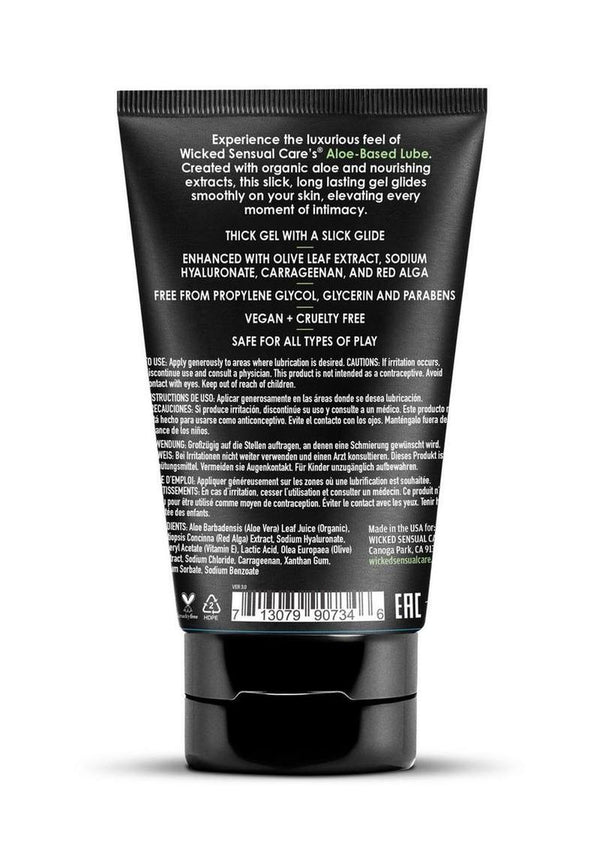 Wicked Sensual Aloe Lubricant 4oz