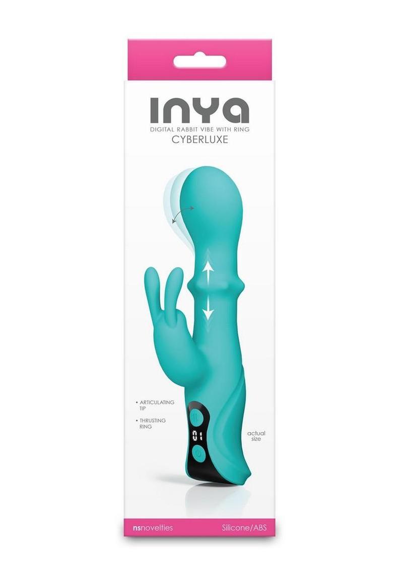 INYA Cyberluxe Rechargeable Silicone Rabbit Vibrator The Love Store Online INYA Cyberluxe Rechargeable Silicone Rabbit Vibrator The Love Store Online