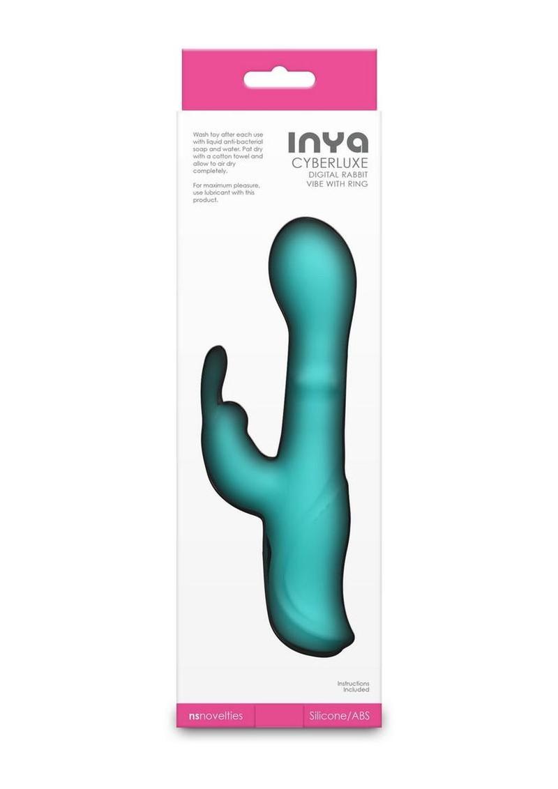 INYA Cyberluxe Rechargeable Silicone Rabbit Vibrator The Love Store Online INYA Cyberluxe Rechargeable Silicone Rabbit Vibrator The Love Store Online