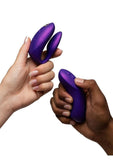 We-Vibe Chorus Pro Rechargeable Silicone Couples Vibrator with Remote Control - Cosmic Purple