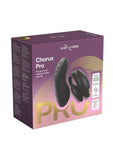 We-Vibe Chorus Pro Rechargeable Silicone Couples Vibrator with Remote Control - Satin Black