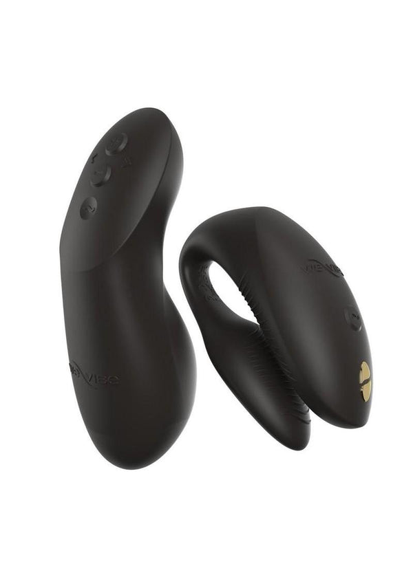 We-Vibe Chorus Pro Rechargeable Silicone Couples Vibrator with Remote Control - Satin Black