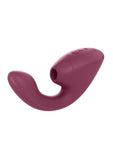 Womanizer Next Duo Rechargeable Silicone Dual G-Spot and Clitoral Stimulator - Dark Pink