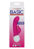 Basic Essentials Rechargeable Dual Pleaser Rechargeable Silicone Vibrator