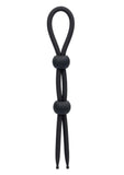 Alpha Liquid Silicone Dual Lasso - Black