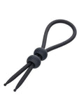 Alpha Liquid Silicone Dual Lasso - Black