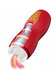 Masturs Solara Fire Sorceress Rechargeable Multi Function Masturbator - Red