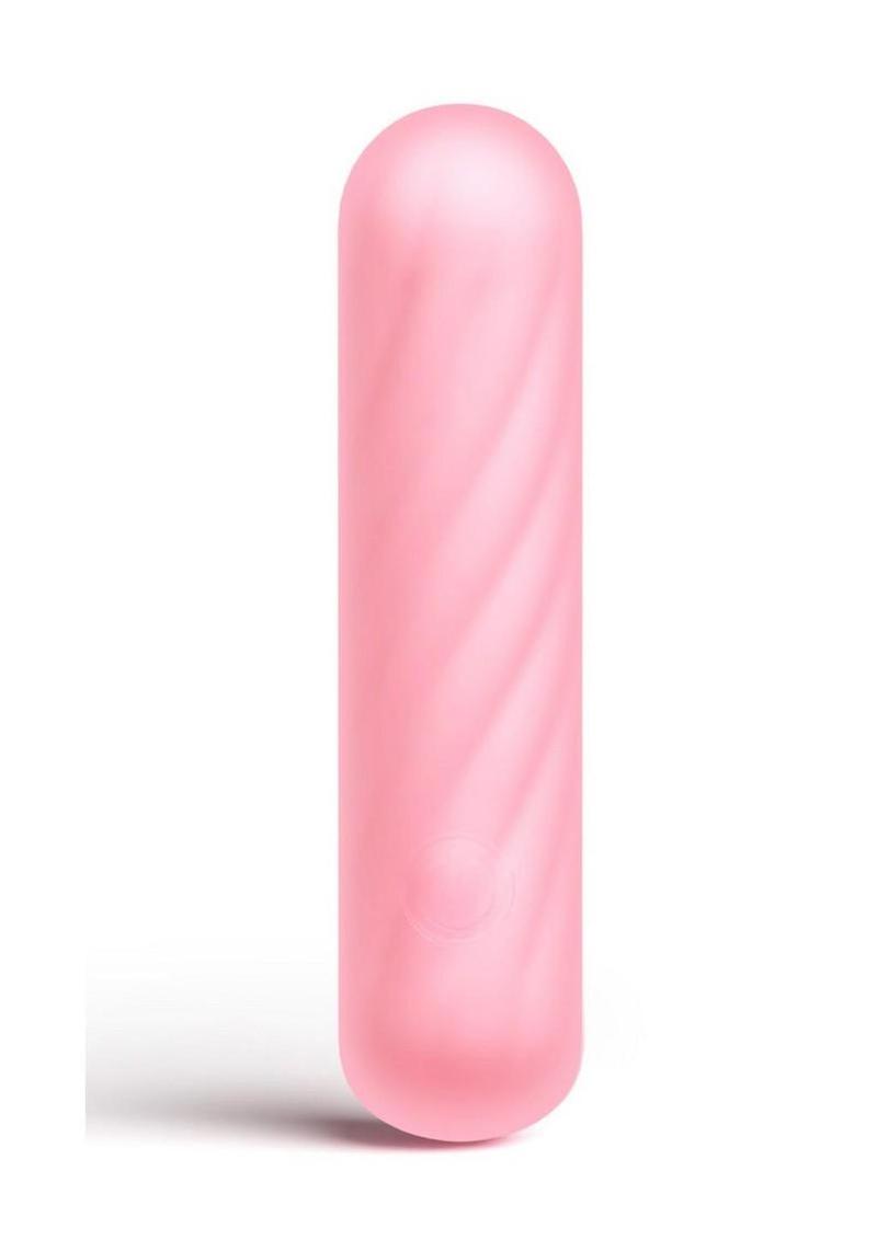 X & O's Crave Rechargeable Silicone Compact Vibrator - Pink
