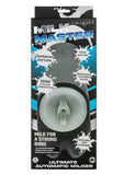 Milk Master Ultimate Automatic Milker Rechargeable Silicone Masturbator - Black