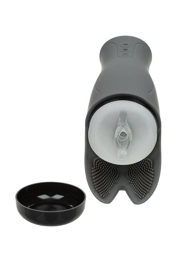 Milk Master Ultimate Automatic Milker Rechargeable Silicone Masturbator - Black