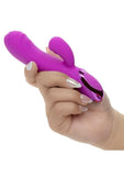 Kroma Turbo Passion Rechargeable Silicone Dual Stimulator - Purple