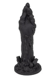 Monster Dong The Zombie Silicone Dildo 9in - Black