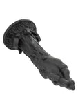 Monster Dong The Zombie Silicone Dildo 9in - Black