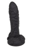 Monster Dong The Gill Man Silicone Dildo 7.25in - Black