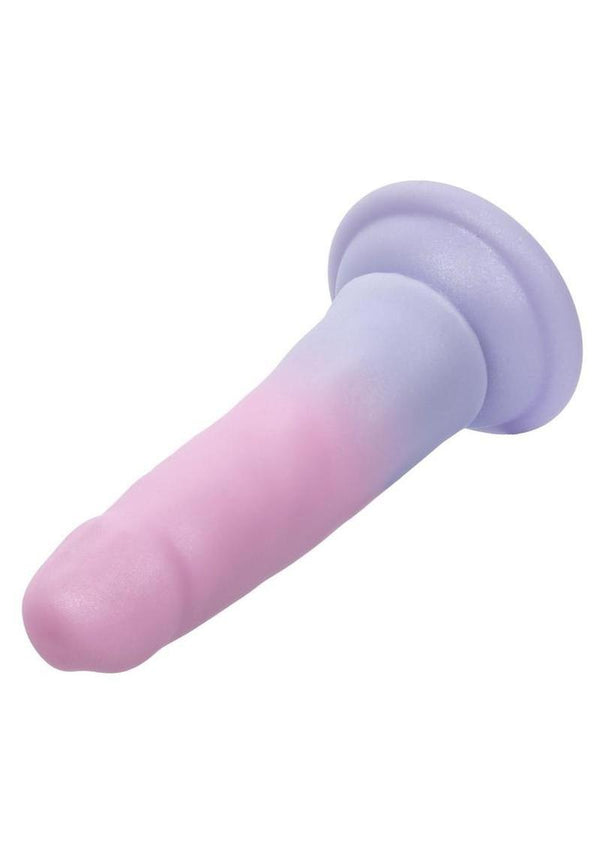 First Time Liquid Silicone Stud with Suction Cup 5.75in - Multicolor