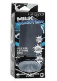 Milk Master Grip-N-Stroke Pussy Rechargeable Silicone Masturbator - Black