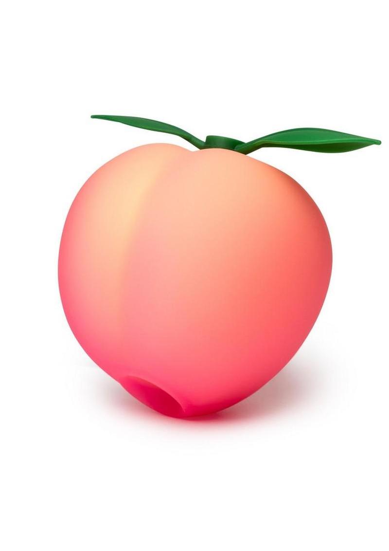 Romp Pink Peach Rechargeable Silicone Vibrator - Orange