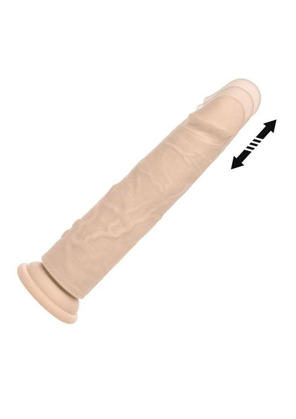 Rechargeable Vibrating & Thrusting Silicone Studs
