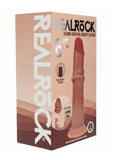 RealRock Dual Layered Silicone Realistic Sliding Skin Dildo 6in
