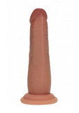 RealRock Dual Layered Silicone Realistic Sliding Skin Dildo 6in