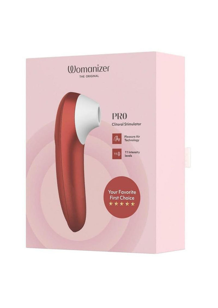 Womanizer Pleasure Air Pro Rechargeable Silicone Air Pulse Clitoral Vi ...