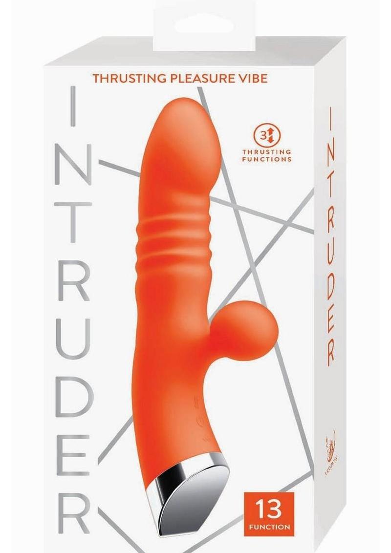 Intruder Thrust Rechargeable Silicone Pleasure Vibrator  The Love Store  Online