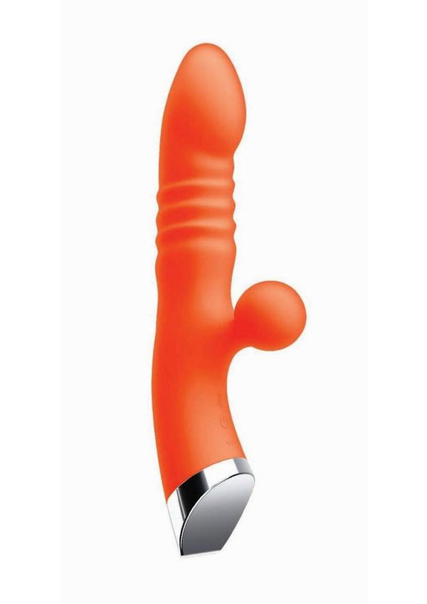 Intruder Thrust Rechargeable Silicone Pleasure Vibrator