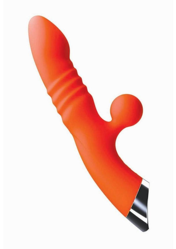 Intruder Thrust Rechargeable Silicone Pleasure Vibrator