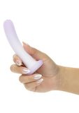 Lavender Haze Slender Curved Rechargeable Silicone Probe - Purple