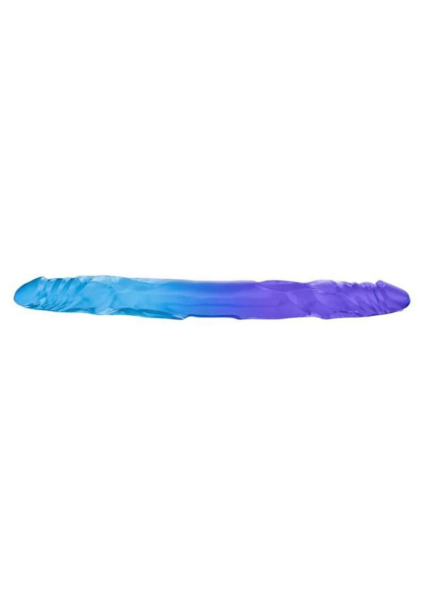 B Yours Sugar Stud Double Dildo 13.75in - Blue