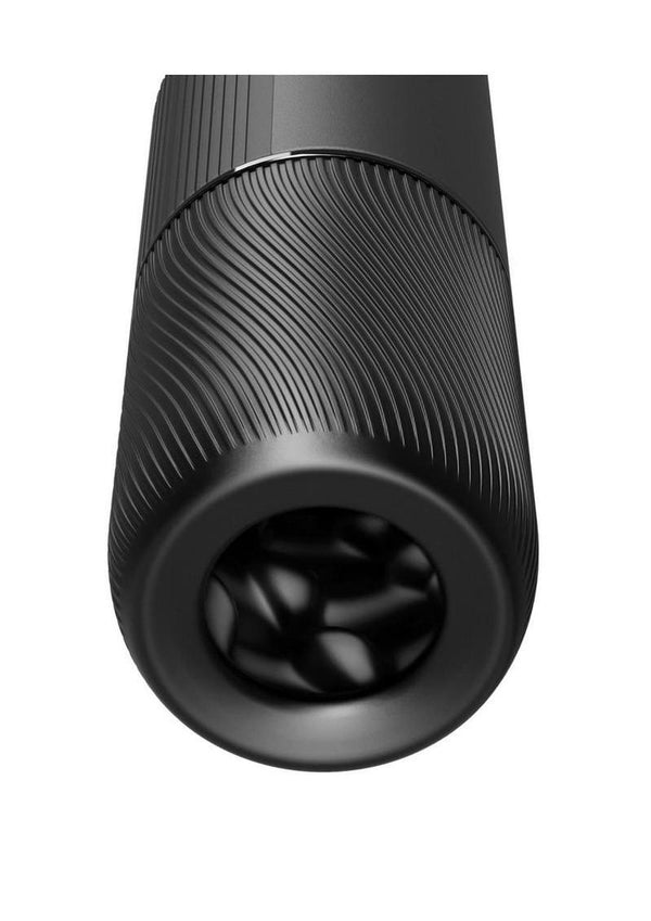 Arcwave Orbit Rechargeable Silicone Rotating Stroker - Black