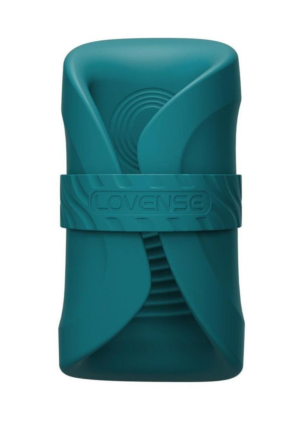 Lovense Gush 2 Motion Handsfree Silicone Rechargeable Oscillating Masturbator - Green
