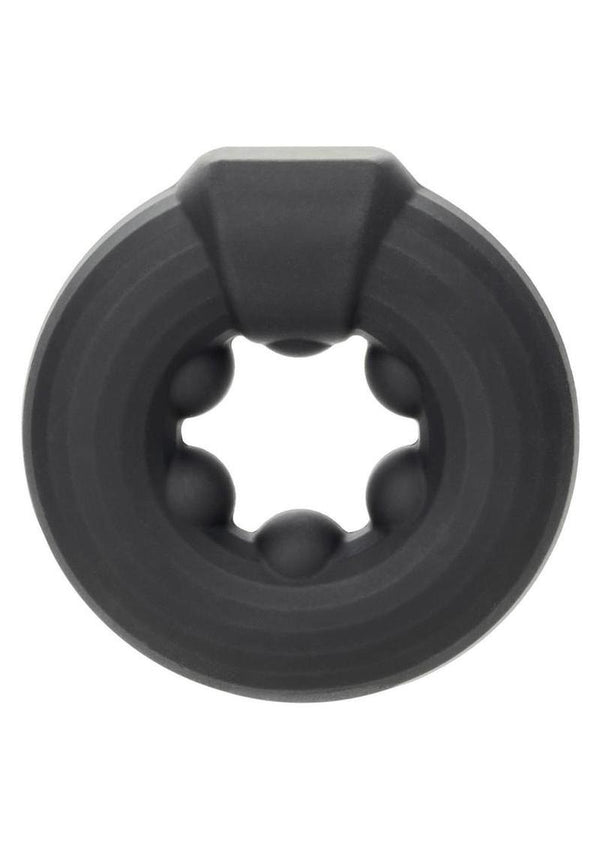 Alpha Liquid Silicone Beaded Optimum Cock Ring