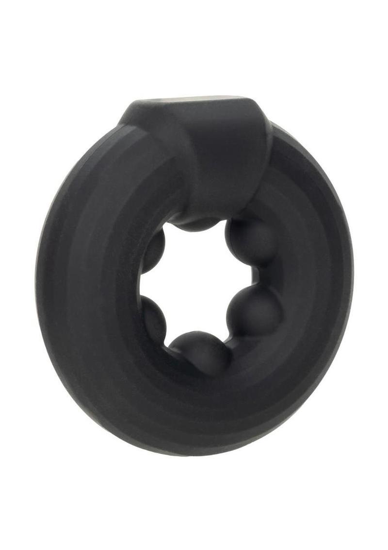 Alpha Liquid Silicone Beaded Optimum Cock Ring