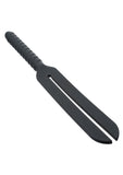 Nocturnal Collection Silicone Slap Paddle - Black