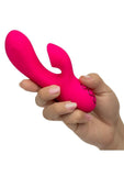 California Dreaming Summer Lovin' Venice Beach Babe Rechargeable Silicone Dual Stimulating Vibrator - Pink