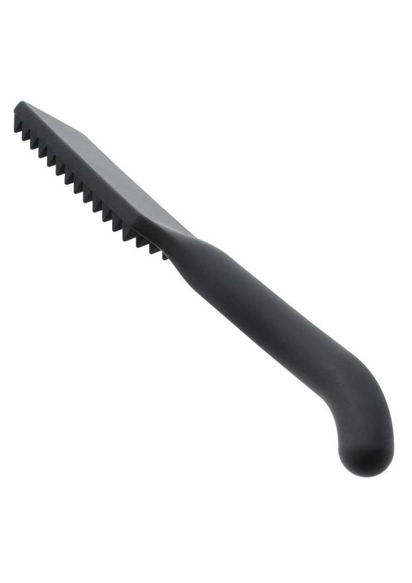 Nocturnal Collection Silicone Spiked Paddle - Black