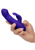 California Dreaming Summer Lovin' Haight Ashbury Hottie Rechargeable Silicone Dual Stimulating Vibrator - Purple