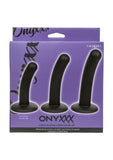 Onyxxx Silicone Curved Probe Set (3 Piece) - Black